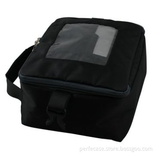 Laptop backpack, 15.6 inches, blue with black, detachable lunch bag, specially for kids